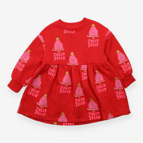 Dress long sleeve red Jolly Jelly