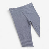 leggings jersey navy and white striped