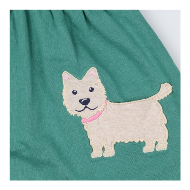 Green Dogs Pinafore 