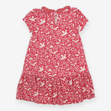 Dress Short Sleeve Pink Enchanted Forrest
