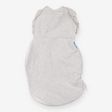 Grey Swaddle Sleep Bag 1 tog LIGHT