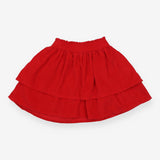 Red cord skirt