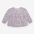 White Long Sleeve Berries and Flowers