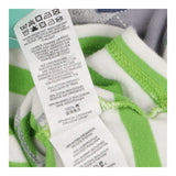 T-shirt long sleeve green striped rhino