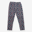 Navy Floral Leggings