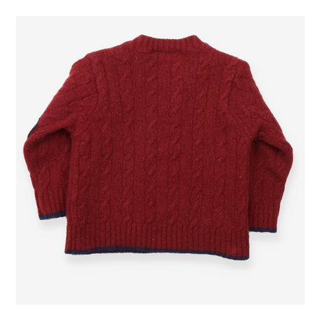 Burgundy Knit Jumper 