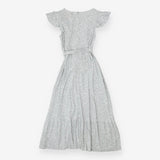 Animal print nursing/maternity dress