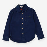 Navy Long Sleeve Shirt with Pocket