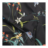 Floral Print Cross Back Strappy Sheath Midi Dress 