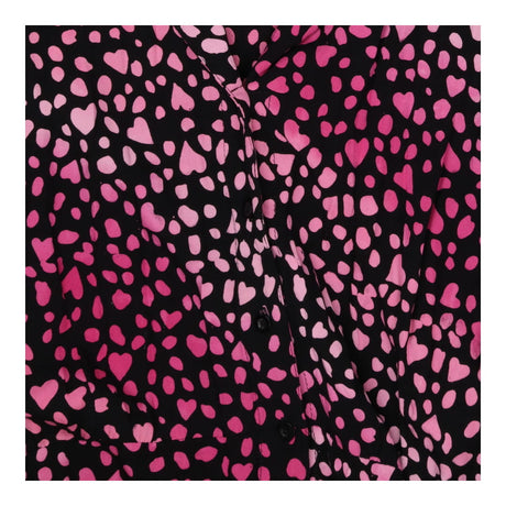 Sugarhill Brighton Pink Heart Button midi dress