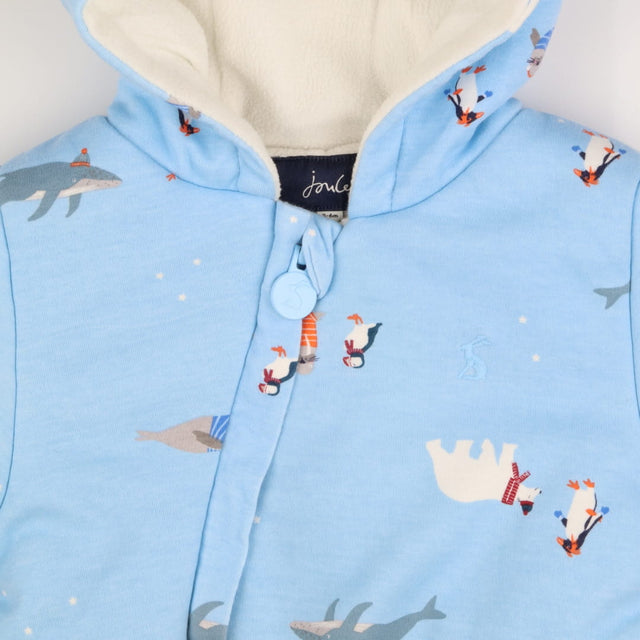 Blue Arctic Animals Pramsuit