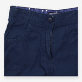 Shorts blue spot waist pockets