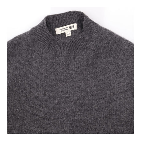 Jumper Charcoal Grey Wool Crew Neck