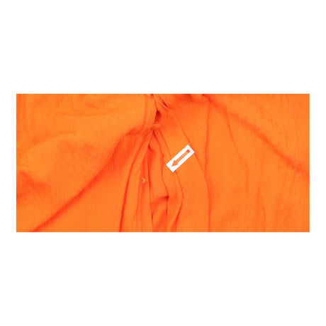 Bright Coral Orange 100% EcoVero Viscose Lined But