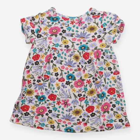 Dress floral white 