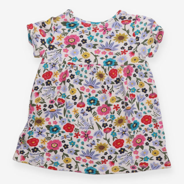 Dress floral white 