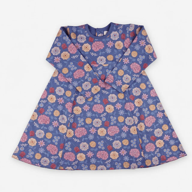 Smock Dress Winter Bloom
