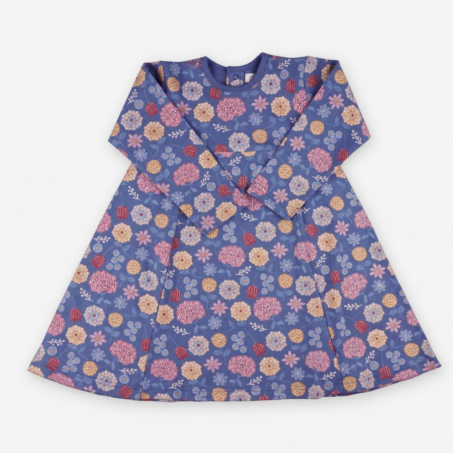 Smock Dress Winter Bloom
