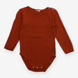 Siskin bodysuit long sleeve brown