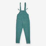 Lucy & Yak Turquoise Organic Corduroy Dungarees Te