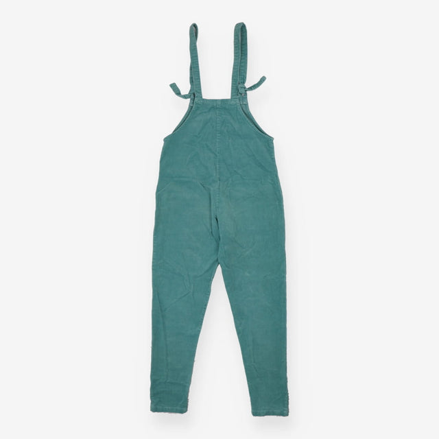Lucy & Yak Turquoise Organic Corduroy Dungarees Te