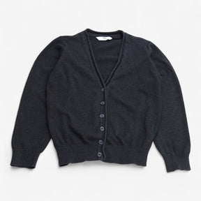 School Cardigan Grey