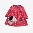 Pink Spotty Dog Dress
