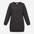 Jumper Charcoal Grey Wool Cashmere Blend Crew Neck