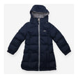 Navy Padded Coat Grey Lined 