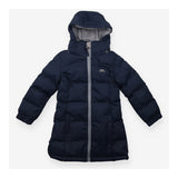 Navy Padded Coat Grey Lined 