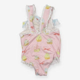 Pink Cupcake Swimming Costume - Patachou
