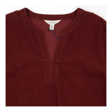 Dress Burgundy Cord