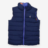 Reversible gilet padded navy and blue Gruffalo