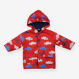 Rain Coat Red Car Print