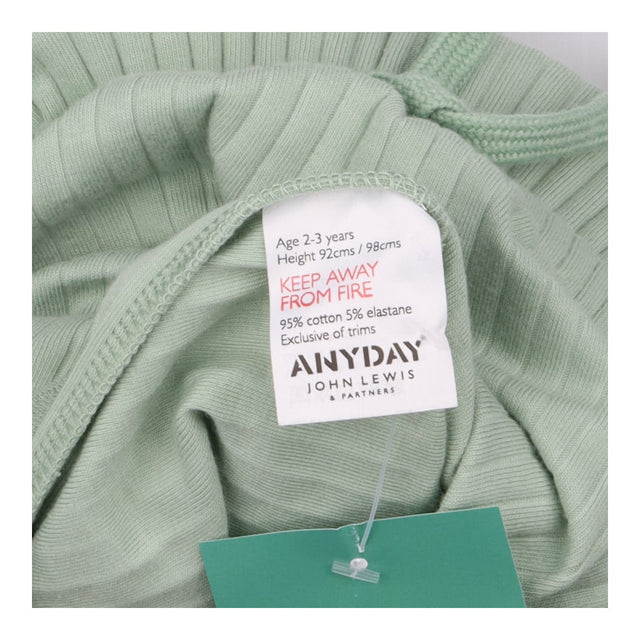 Jumpsuit Green Ribbed