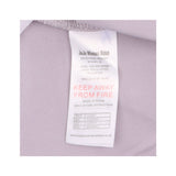 Maternity Dress Pale Grey Draped Side Tie Flutter 