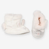 White Bunny Slippers 