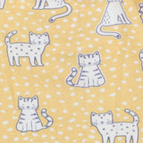 Dress yellow cat pocket pal