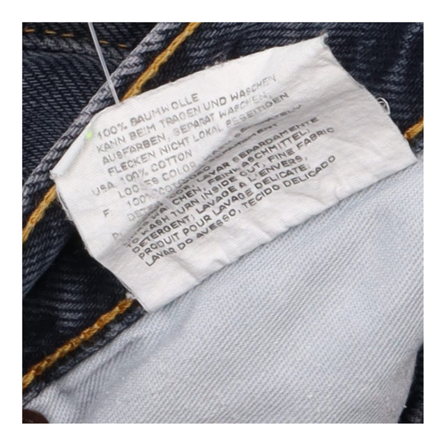 Jeans Dark Grey Washed Inyo Straight
