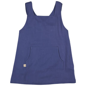 Artist dress dusty blue