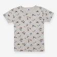 Tee SS grey Paris fox Eiffel Tower