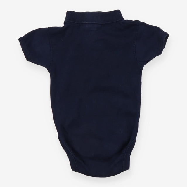 Bodysuit navy polo shirt