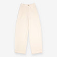 Uniqlo U Off White Cream Wide Leg Jersey Drawstrin