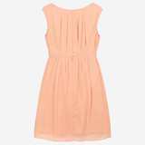 Sleeveless Dress Pink Embellished