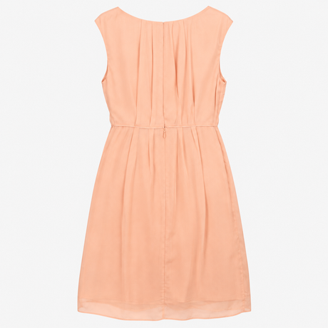 Sleeveless Dress Pink Embellished