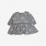 Grey Starry Bird Jersey Dress