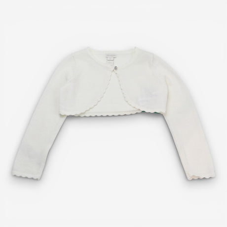 Bolero Cardigan Cream Sparkle