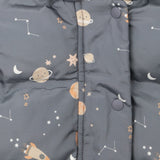 Pramsuit waterproof and Fleece Lined Grey Space Th