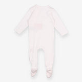 Sleepsuit Cream Waffle Padded Farm Animals