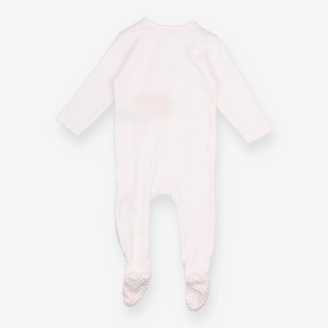 Sleepsuit Cream Waffle Padded Farm Animals